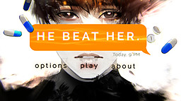 He Beat Her.